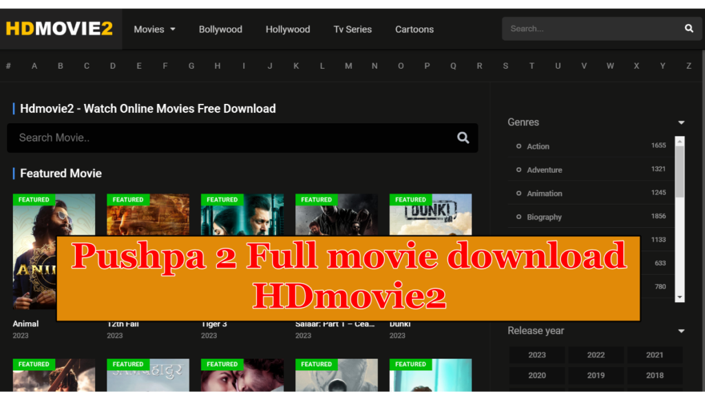 Pushpa 2 Full movie download HDmovie2