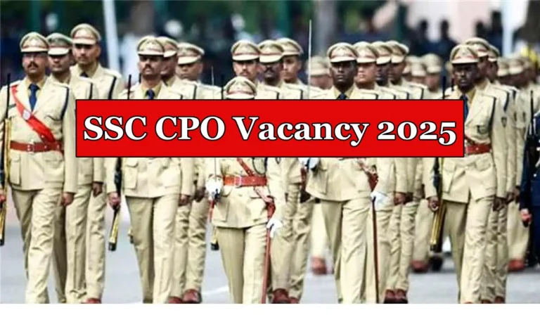 SSC CPO Vacancy 2025